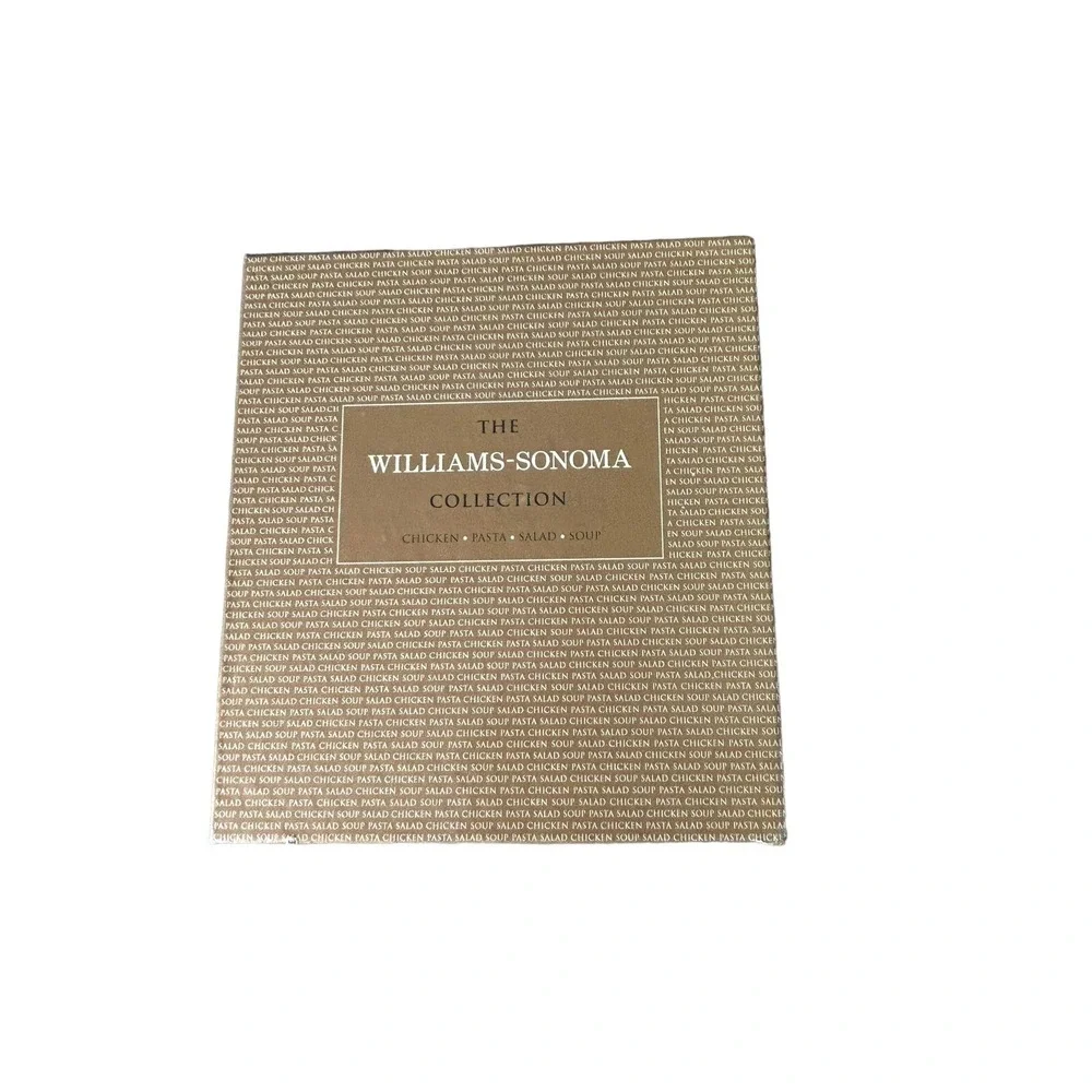 William‎ Sonoma cookbook for books boxed set collection chicken salad pasta soup